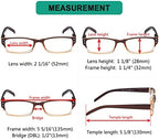 Eyekepper Reading Glasses-4 Pack Include Reading Sunglasses for Women Men Reading Under The Sun,Two-Tone Reader Eyeglasses