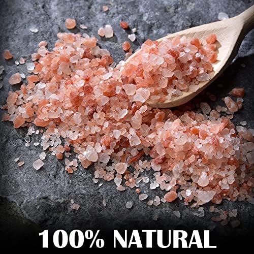Anna and Sarah Himalayan Pink Salt 20 lbs Coarse Bulk (in 4 Bags) - Pure Gourmet Crystals - Himilian 100% Natural - Contains 84 Minerals -Suitable for Body Bath Scrubs - Kosher