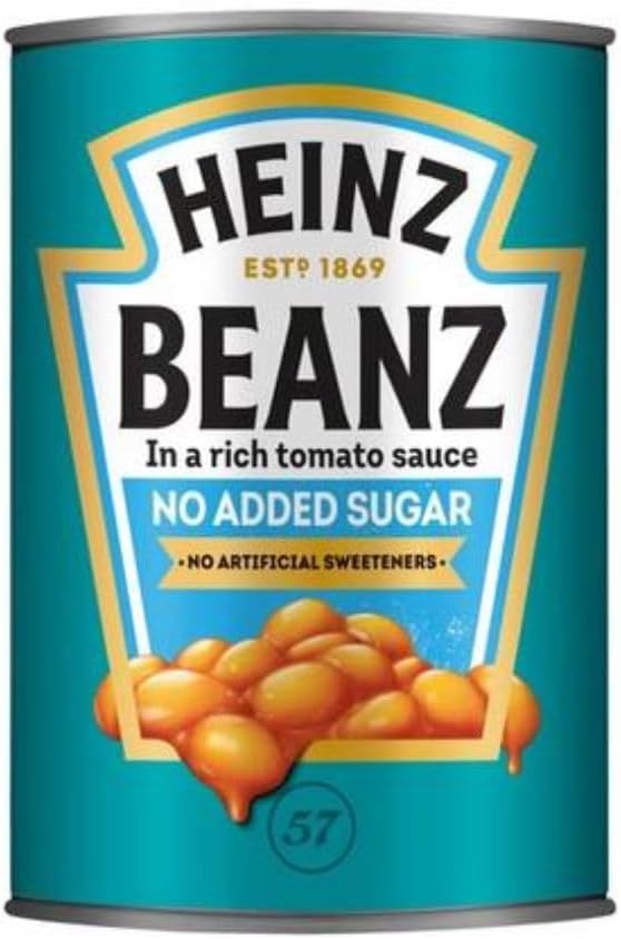 Heinz No Added Sugar Beans in a Rich Tomato Sauce, 415 g