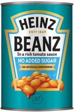 Heinz No Added Sugar Beans in a Rich Tomato Sauce, 415 g
