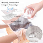 ZJHTK 6Pcs Cotton Incontinence Underwear for Women, Middle Waisted Panties for Women over 60, Reusable Protective Briefs