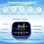 Rehabilitation Robot Glove,Rehabilitation Trainer Robot Gloves,Hand Recovery Equipment,Hand Rehabilitation Gloves(Right Hand-L)