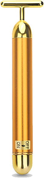 Beauty Bar Gold Face Massager for Skin Care T-Shape Facial Massager Tools Face Lifting