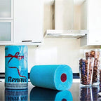 Renova Blue Paper Towel Pack - 1 Roll - 120 Sheets - 2 Ply - FSC Certified - Sustainable & Absorbent