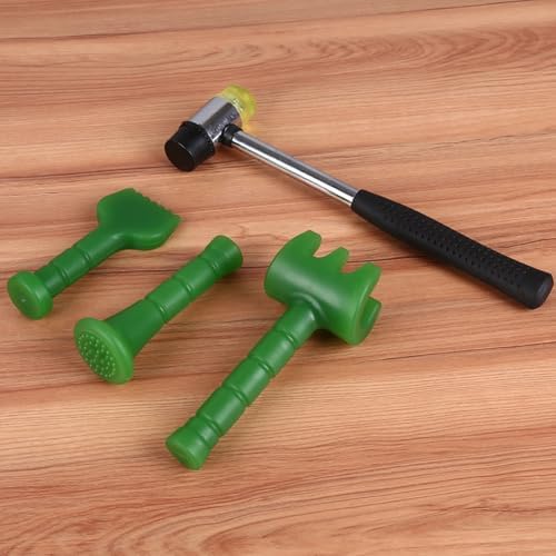 Hammer Spine Set,Chiropractic Adjustment Hammer,Chiropractic Adjustment Chisel,3-Piece Set with Hammer,Compact and Lightweight,for People with Sleep Deprivation and Physical Fatigue