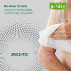 Medline Remedy Specialized No-Rinse Foam Cleanser, Gentle Skincare Solution, 8 oz. Bottle