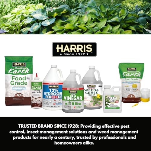 HARRIS Diatomaceous Earth Food Grade, 4lb with Powder Duster Included in The Bag