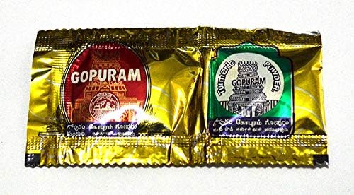 🔥 Gopuram Turmeric and Kumkum combo - 50 packets