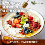 Kevala Organic Raw Oaxaca Honey - Natural Sweetener for Meals and Drinks with no Pesticides, Pure and Unprocessed Spread for Bread and Toast, Golden Nectar with no Sugar Added, Glass Jar 16 oz