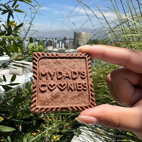 My Dad's Cookies Gluten Free Assorted Variety of Italian Cookies - Linzers, Biscotti, Graham Cracker Cookies, Chocolate Fudge Cookies - Dairy Free, Kosher, Bakery Fresh 20 Count Variety, 10oz Package
