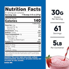 Nutricost Whey Protein Isolate (Strawberry Milkshake) 5LBS