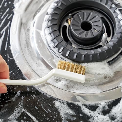 3-Pack Gas Stove Cleaning Brushes | Kitchen Gap, Range Hood & Appliance Cleaner Set,Heavy-Duty Iron & Wire Brushes 11