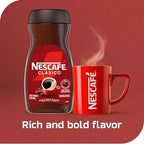 NESCAFÉ CLÁSICO Instant Coffee, Dark Roast Coffee, 1 Jar (10.5 Oz)