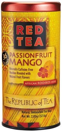 The Republic of Tea Passionfruit Mango Red Tea, 36 Tea Bags