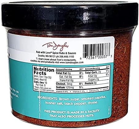 Rub with Love by Tom Douglas (Salmon, 1 lb)