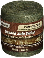 530-12CC 530 Natural Heavy Duty Jute Twine, 190-Feet