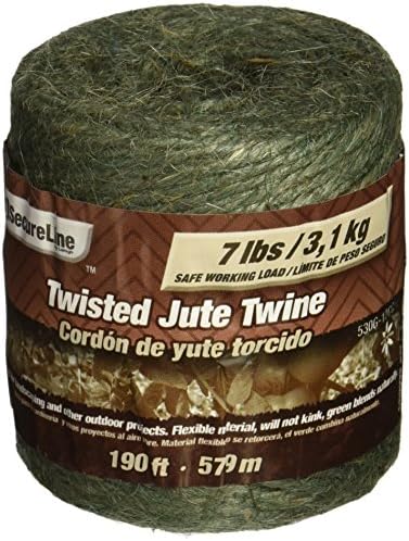 530-12CC 530 Natural Heavy Duty Jute Twine, 190-Feet
