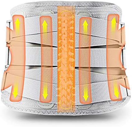 Back Brace for Lower Back Pain – Lumbar Support Belt for Sciatica Nerve Pain Relief Weight Lifting & Low Back Stabilizer (Size : XL)