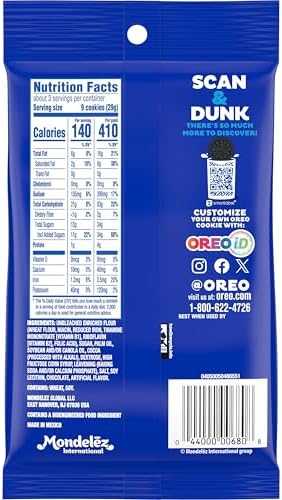OREO Minis Chocolate Sandwich Cookies, 12 - 3 oz Bags
