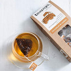 Teapigs Rooibos Tea Made With Whole Tea Leaves, Natural Ingredients, Non-GMO, Caffeine-Free Red Bush Tea – 50 Count (1 Pack of 50 Teabags)