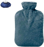 BICAREE Ice Pack for Injuries Reusable and Hot Water Bag with Cover for Pain Relief