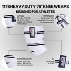 Schiek Sports Heavy Duty 1178 Knee Wraps - Powerlifting and Weightlifting Wraps
