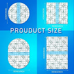 Nuanchu 48 Pieces Transparent Adhesive Bandage Waterproof Adhesive Skin Dressing Tape Transparent Film Dressing Bandages Clear Cover up Tape Retention Waterproof Cover for Swimming