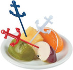 Fun Express - Plastic Anchor Picks (25pc) for Birthday Party Supplies