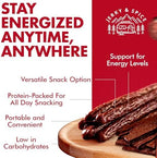 Jerky-n-Spice Premium Spicy Meat Sticks Gift Box (10 Count) | Beef Sticks Variety Pack | Beef Jerky Basket for Men | Assorted High Protein Meat Snacks | Ideal for Birthday, Road Trip & Camping