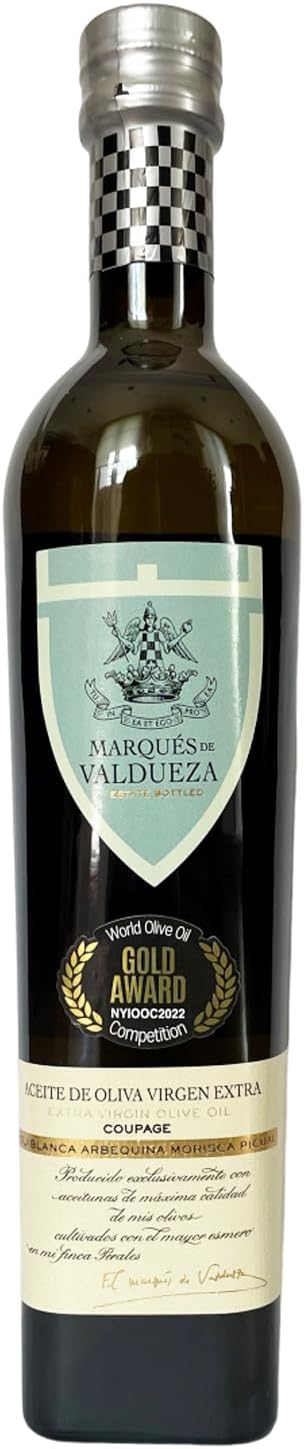 MARQUES DE VALDUEZA Spanish Extra Virgin Olive Oil, 500 ML
