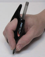 Universal Grip Support for Writing, Art Tools, and Daily Activities (Large, Black)