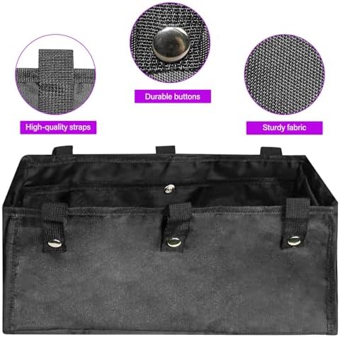 Large Under Seat Rollator Bag,Rollator Walker Basket,Under Seat Bag Or Tote for Four Wheel Rollator,Reusable Basket Carry Insert for Women Men Seniors,Walker Underseat Basket