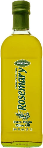 Mantova Rosemary Extra Virgin Olive Oil 34 oz, is accented with fresh rosemary for an aromatic and versatile condiment. Grand’Aroma Rosemary is a wonderful oil that will add a splash of flavour.