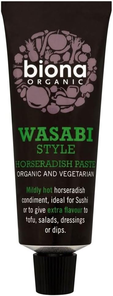 Biona Organic Wasabi Style Horseradish Paste (50g) - Pack of 6