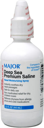 Major Pharmaceuticals 700804 Ocean Deep Sea Emollient Topical Nasal Spray, 44 mL