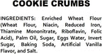 Bakerdale Cookie Crumbs for Crust, Garnish, and Toppings, 20 ounce pouch
