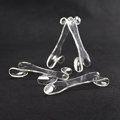 Dental Orthodontic Clear Teeth Intraoral Mouth Lip Retractor Photography Opener - 4pcs Flat Retractors