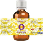 dève herbes Yarrow Essential Oil (Achillea millefolium) Pure | Non-Sticky | Non-Greasy | Lightweight | Men & Women | All Skin Types | Steam Distilled 5ml (0.16 oz)