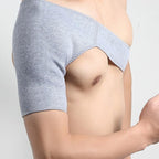 Ipetboom Adjustable Fitness Shoulder Support Brace with Elastic Straps for Left and Right Shoulder Pain Relief and Injury Prevention in Sports