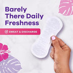 Always Panty Liners for Women Thin No Feel Protection Daily Liners, Regular, Unscented, 162 Count