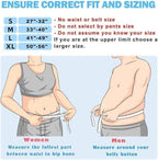 King of Kings Lower Back Brace Pain Relief with Pulley System - Lumbar Support Belt for Women and Men - Adjustable Waist Straps for Sciatica, Spinal Stenosis, Scoliosis or Herniated Disc - Large