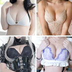 Realistic Silicone Breastplate High Collar Fake Boobs B-F Cup for Crossdressers Drag Queen Mastectomy Transgender