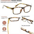 Eyekepper 4-Pack Reading Glasses for Women Men Design Readers Eyeglasses +3.00