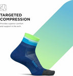 Feetures Elite Light Cushion No Show Tab Sock Wave