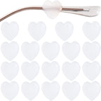 HINZIC Heart Eyeglasses Ear Grips Silicone Retainers Behind The Ear Hooks Holder Sunglasses Eyeglasses Stopper