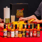 Hot Ones Season 29 - Hot Sauce Challenge - Vareity Pack - Hot Sauce Gift Sets - Unique Small Batch Sampler Gift Set - Made with Natural Ingredients - 5 fl oz Bottles (10-Pack)