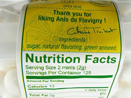 Lemon Abbaye de Flavigny Anise Drops All natural Bulk 8.8 Oz Bag