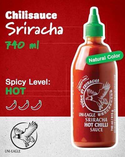 Uni-Eagle Salsa de chile Sriracha 815 g