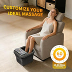 Collapsible Foot Spa Bath with Heat and Massage, Motorized Shiatsu Foot Massager Tub for Plantar Fasciitis & Stress Relief, Temp Control, Bubbles, Remote, Pedicure Spa at Home