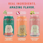 Busty Lush Non-Alcoholic Craft Beer Variety Pack – Blonde Ale, Tropical Sour, Oatmeal Stout – Non-Alcoholic Craft Brew, Low Carb & Low Calorie, NA Drink | 12 oz (12-Pack)